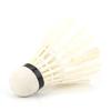 12Pcs/Lot White Fther Badminton  s, Good Toughness and Durability, Stable   Performance, Portable and Lightweight,  for Practice and Casual Pl