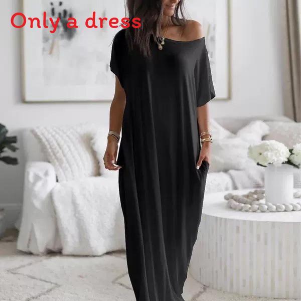 Robe Longue en Soie de Lait avec Motif Assemblé pour un Style Décontracté d'Été