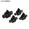 Black Pneumatic Fitting Pipe Connector Quick Release Coupling 4mm 6mm 8mm 10mm 12mm PU PV PE HVFF PY Tube Connectors Fuel System Fittings7