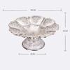 Gorgeous Fruit Tray Reusable Metal European Style Alloy Dip Bowls Snack Dish Pastry Plate for Chocolate Club Candy Cookies Fruit