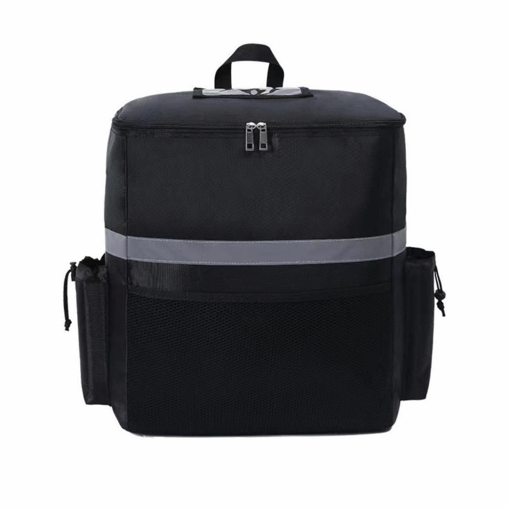

Waterproof Commercial Delivery Box Large Capacity Picnic Bag Food Storage Cooler Bag for Riders Black