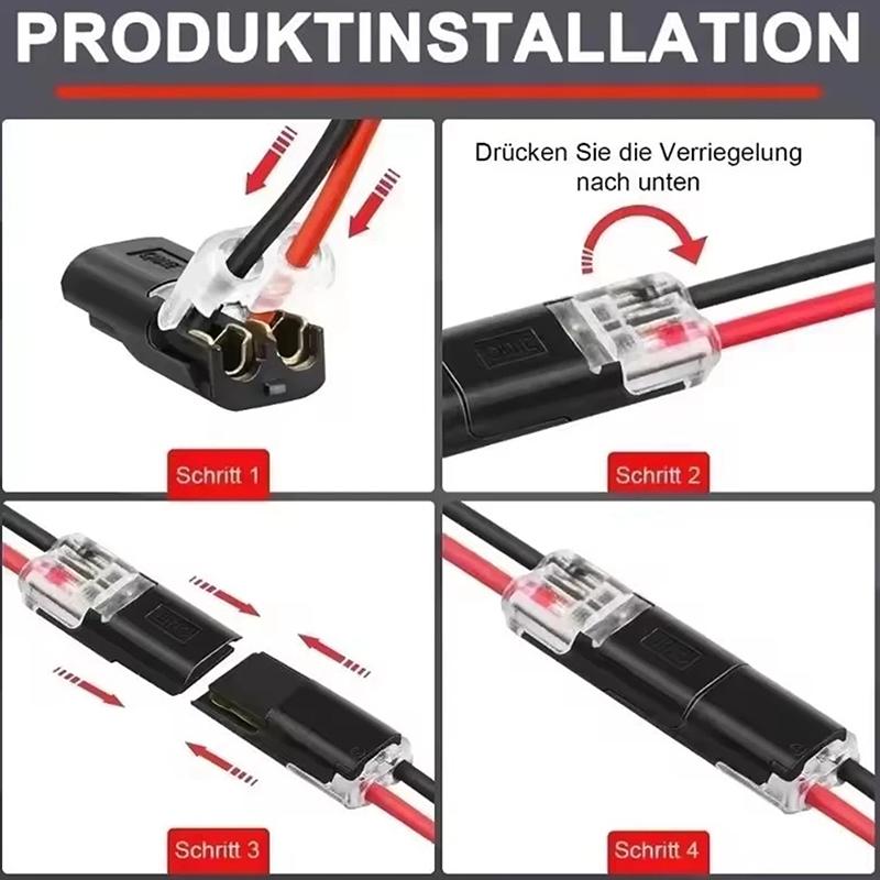 Waterproof Plug Wire Connector 2 Pin Way Cable Plug Car Electric Wire Snap Connectors Strip Terminal Connection