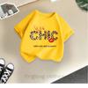 Children's Short-sleeved Summer Fashion Girls' T-shirt Bottoming Shirt New Half-sleeved Baby Round Neck Top Cotton