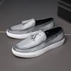Fashion Autumn Loafers Men's Tassel Slip-On Slip-On Comfortable Men's Leather Shoes Casual Shoes Fashion Oxford Shoes Large Size 38-47