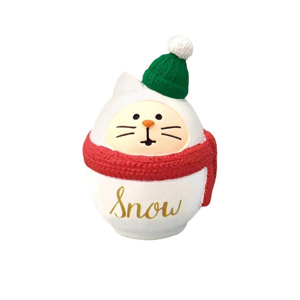 Japanese Creative Miniature Christmas Old Man Tree Ornament Resin Handicraft