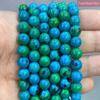 Natural stone Beads Blue Tiger Eye Round Loose Beads Diy Charm Bracelet Earrings for Jewelry Making 15" Strand 4/6/8/10/12/14mm