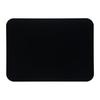MUAMUA Rubber Cutting Board, Black, Heat Resistant Elastomer, Dishwasher Safe, Non-Slip, High-Class Matera, Antibacterial, Soft, Black, Stylish
