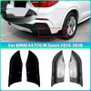 Car Rear Bumper Side Skirt Body Kits for BMW X4 F26 M Sport 2014-2018, Anti-Scratch Lip Spoiler Diffuser Splitter Trim