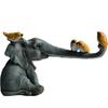 Creative Cute Naughty Elephant Ornaments Modern Wine Cabinet Ornaments Garden Trinkets Opening Gifts Souvenirs Crafts