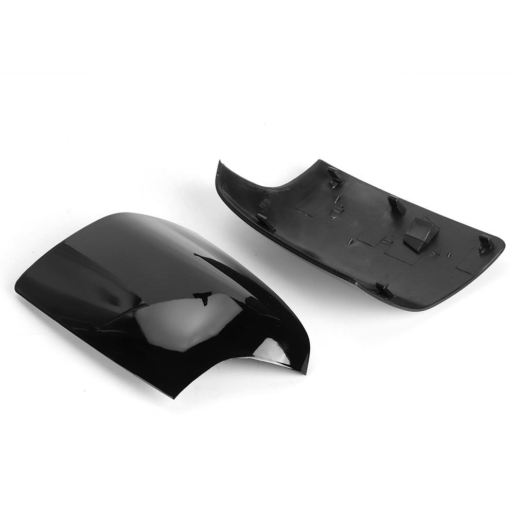 1Pair Rearview Mirror Cover Trim FD4247423 FD4247424 Fit for Ford Focus MK2 2005‑2008