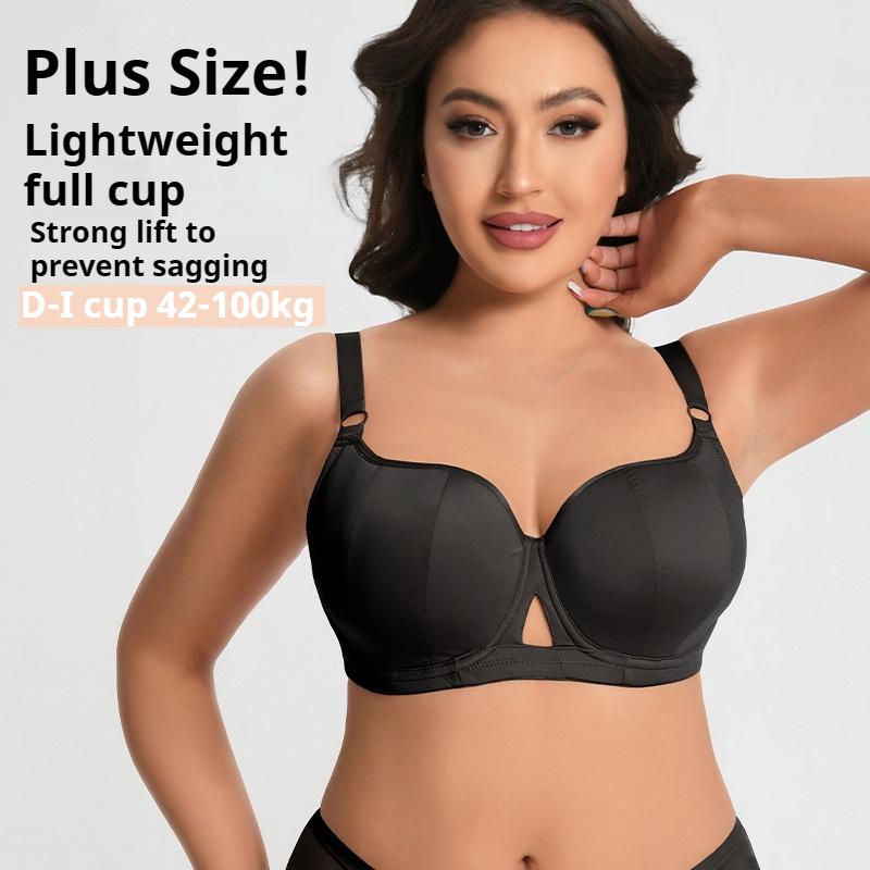 Biustonosz zapobiegający opadaniu w dużym rozmiarze Duży biust Mały rozmiar Bielizna Push-up Oddychający Biustonosz z dużą miseczką