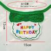 Cute Pet Cat Saliva Wipes Dog Christmas and New Year Festival Cat Scarves Garfield Cat and Dog