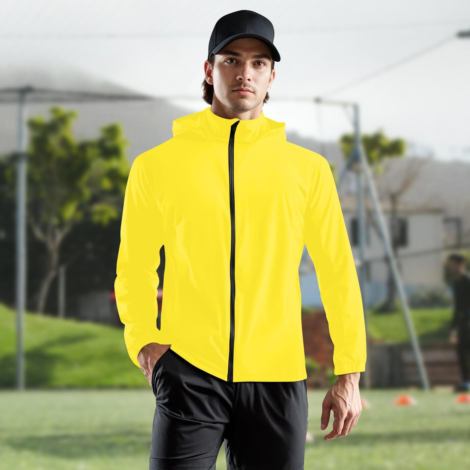 

Детская Взрослая Однотонная Тренировочная Ветрозащитная, Водонепроницаемая И Солнцезащитная Спортивная Куртка для Бега, Фитнеса, Быстросохнущая Куртка XL