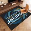 1pc Jacksonville Jaguars Logo Print Area Rug - Soft, Washable Non-Slip Indoor Mat, Living Room, Home Office Decorative Rug,Office Decorative