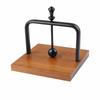 Upright Napkin Holder Compact with Wooden Base Tabletop Accessory