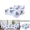 Leaf Design Bedding Set With Soft Fabric For Double Bed