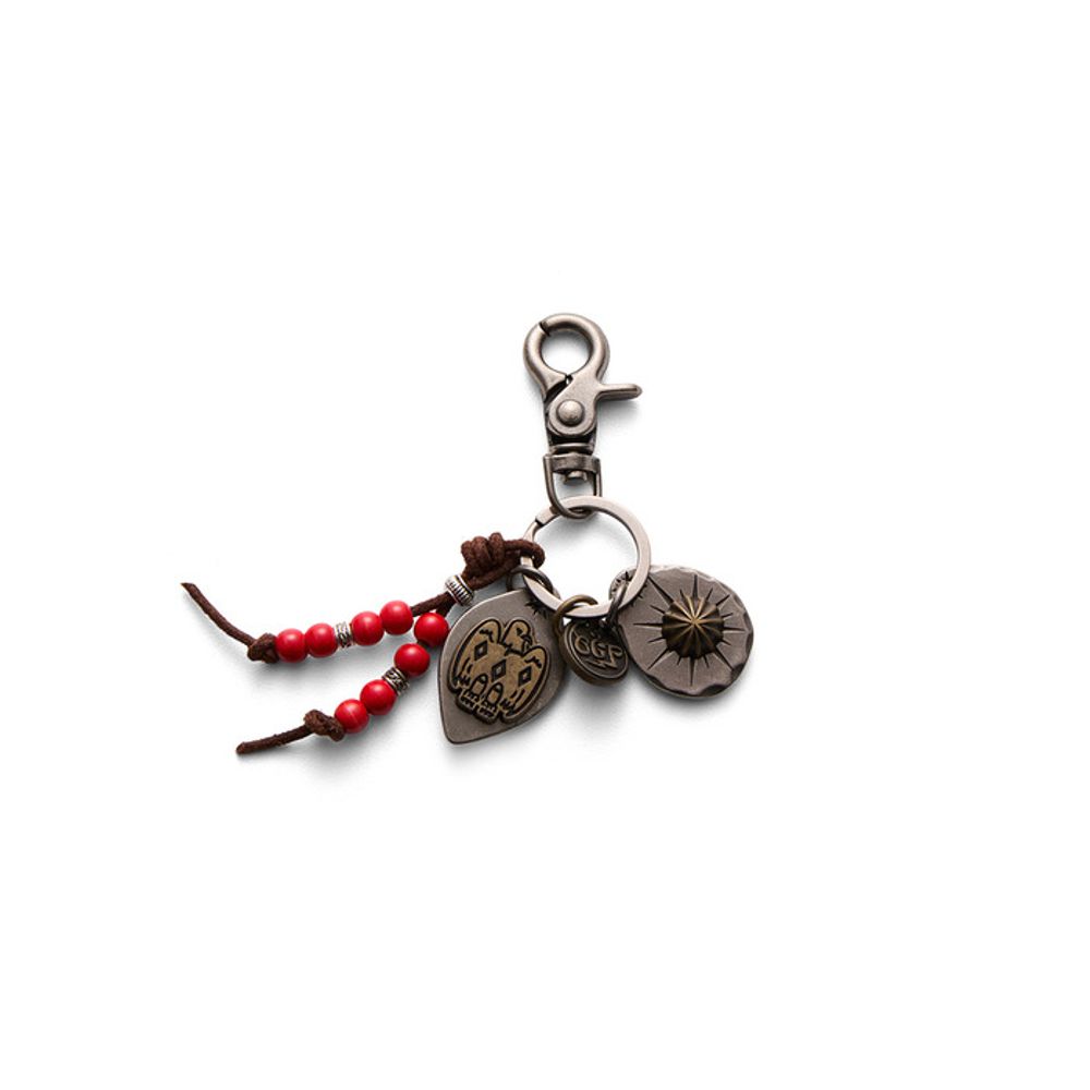 OGARP Mini Pendant Metal Keyring Silver