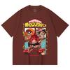 230 Gsm 100% Cotton My Hero Academia V20 Red Riot Print Unisex Heavy Cotton T Shirt