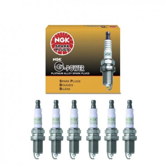 G-Power Platinum Power Spark Plug 6PCS 90-20 for Honda Hyundai 7098 ZFR5FGP