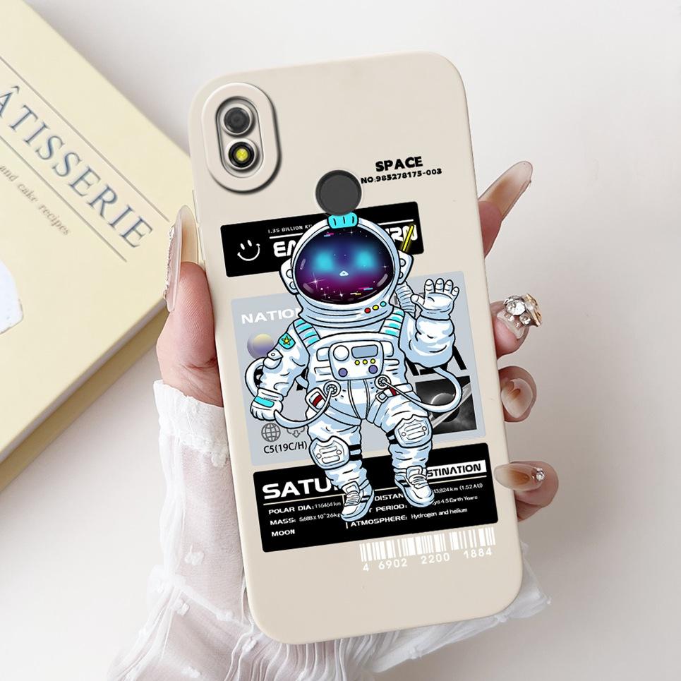 For Tecno Pop 3 Plus BB4 Spark 4 Lite Soft Silicone Cute Cartoon Animals Dragon Painted Matte Cover Pop3 Bumper 6.52" Phone case