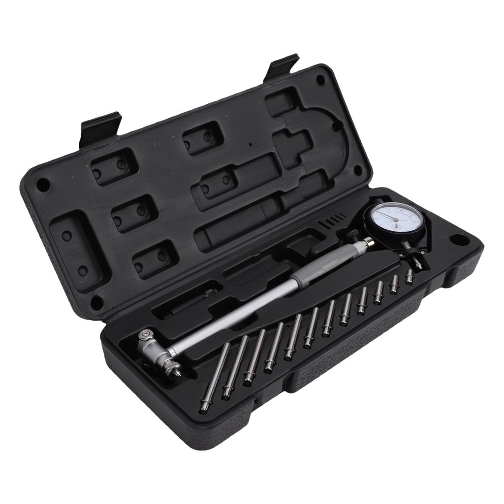 Digital Internal Gauge Set 2 to 6in 0.0005in Self Centering Dial Bore Gage Carbide Anvils Deep Hole Measuring Tool for