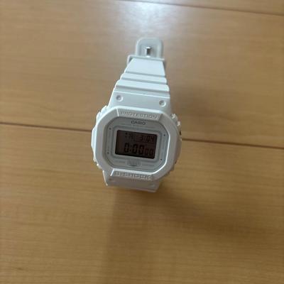 Used CASIO G-SHOCK Digital Watch Main Unit White