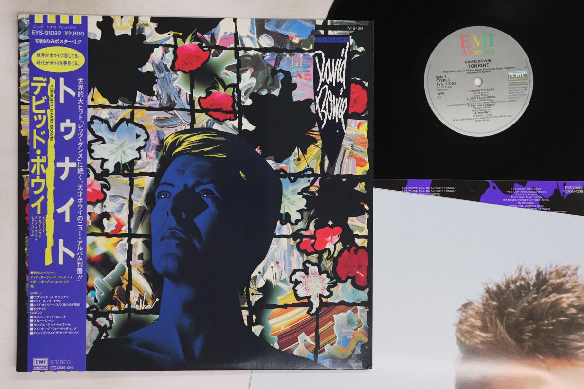 

LP Record DAVID BOWIE - Tonight EYS91092 EMI 1984 Japan Obi Rock Used