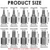 Screw Extractor Kit Alloy Steel Damaged Screw Removal Set Metal Easy Out Drill Bits Broken Bolt Stud Removal Accessory