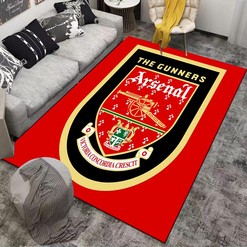 Arsenal The Gunners carpet Set Decor carpet set (1 duvet cover, 2 pillowcases, duvet not included)