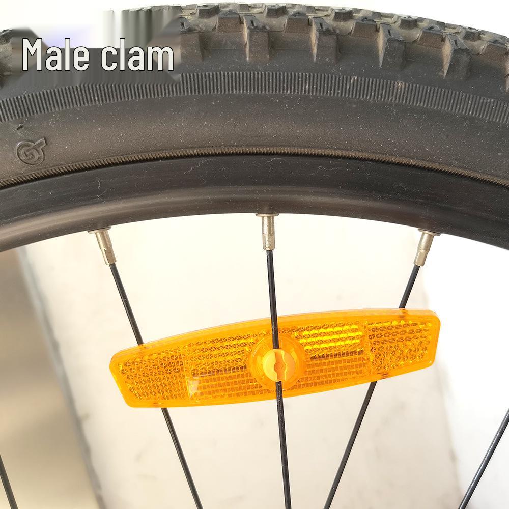 Bicycle Wheel Spoke Reflectors - Warning Buckle Pair LR-50