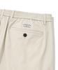 COVERNAT Tapered Chino Pants Ivory