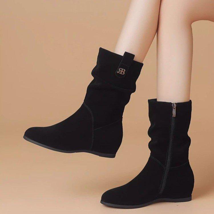 Leisure Boots - New Arrivals for Autumn and Winter, Versatile Women's Shoes, High-cuffed Boots