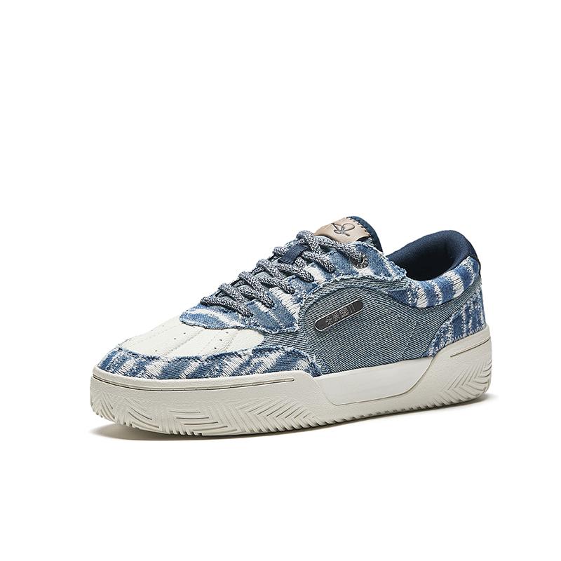 Anta KAI Hélà TRIBE Slip Resistant Abrasion Resistant Low top Skateboard Shoes Men's Ink Dark Blue Sneakers 112611801F-1