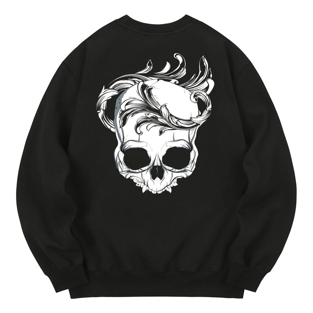 KAN6312 Kmb0018 Olympus Fleece-Lined Sweatshirt - Black