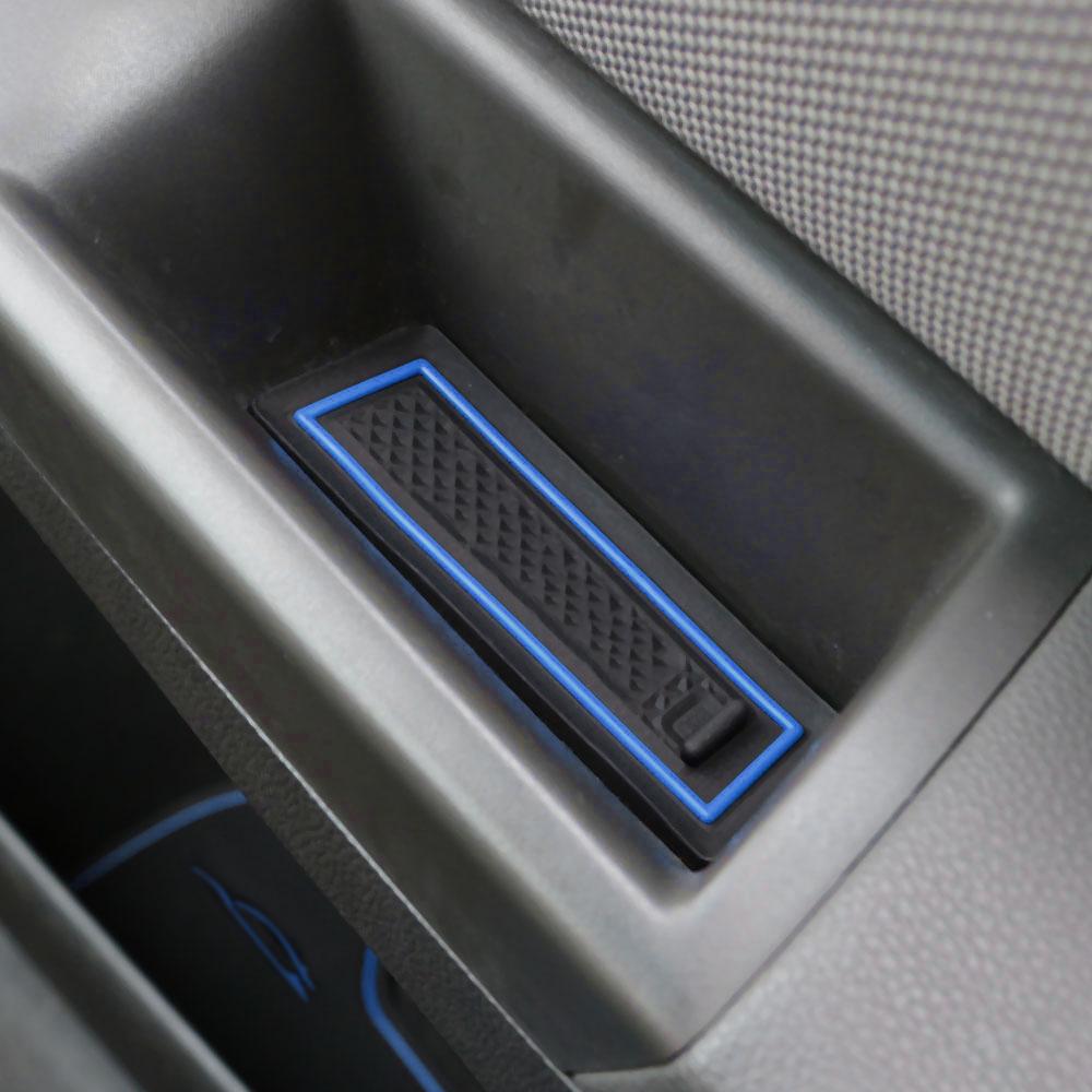 9 Stück Auto Anti-Rutsch Türschlitzmatten für Chevrolet Chevry Cruze Limousine Schrägheck 2009-2015 Silikon Türschlitz Pad Matte Zubehör