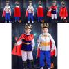 Costume Pirate Kids Boys Buccaneer Prince Cosplay Halloween King Clothes