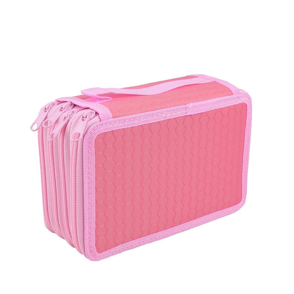 1 Piece 3-layer Handy Pencil Case, Stylish Large-capacity Student Pencil Case and Office Storage Bag, a Gift for a Friend