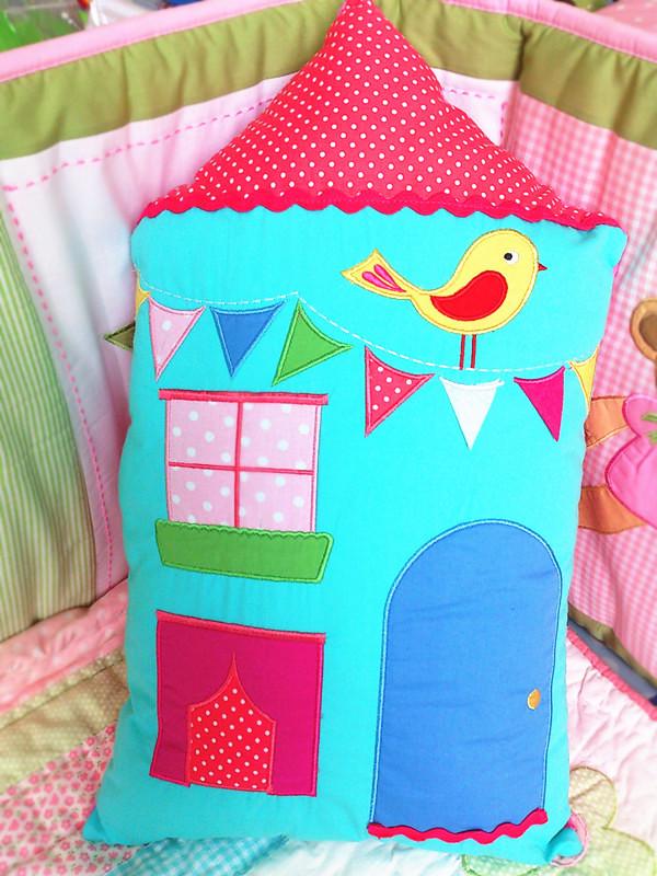 New Cartoon Castle Creative Throw Pillow - Special Agent Offer 45x45 cm