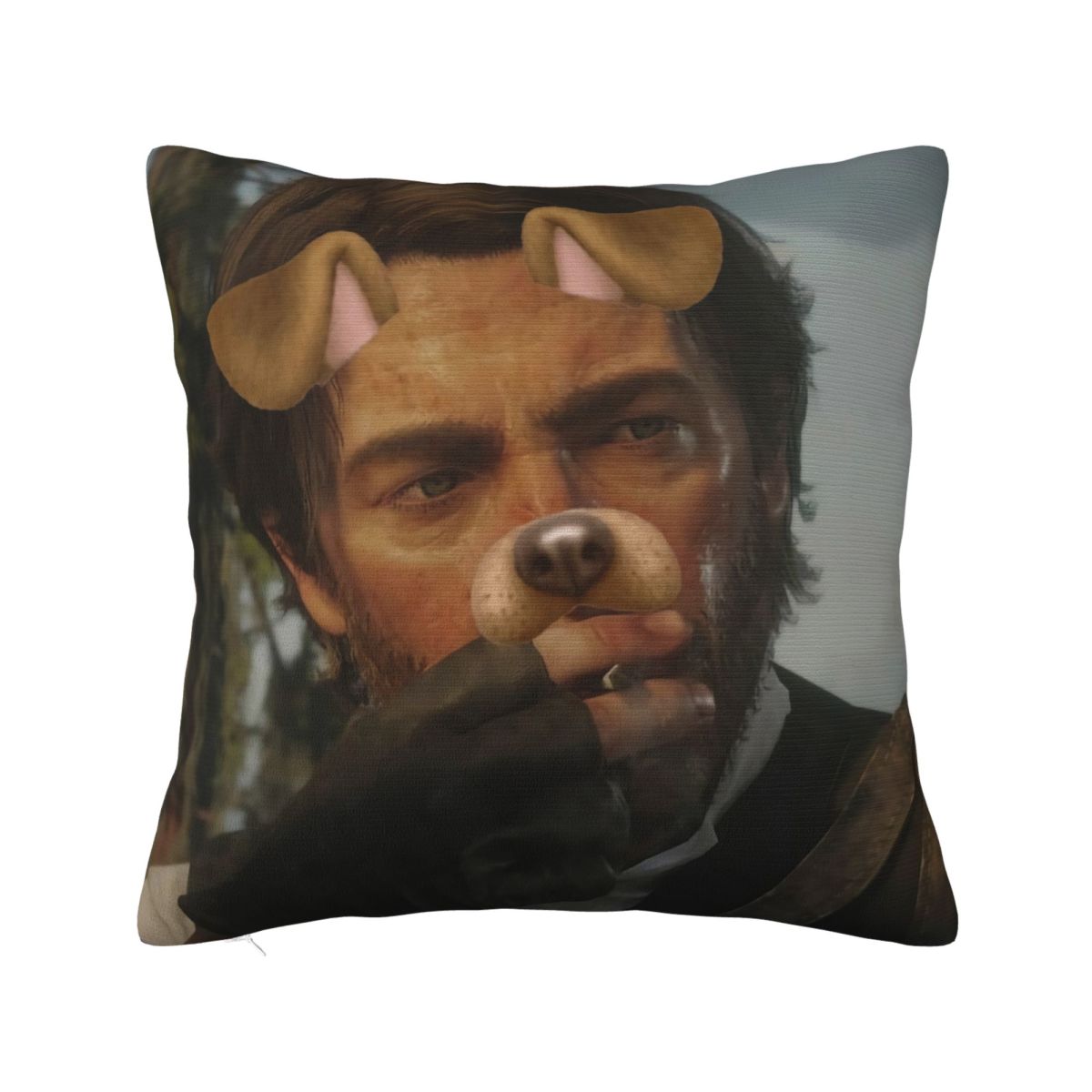 

Pillow Cover Arthur Morgan Cat Ear Heart Outlaw Graphic Cushion Cover Trendy Pillow Case For Sofa Home Decorative Pillowcases 30cmx30cm