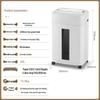 KEMEI Level 2 High-Security Micro-Cut Commercial Shredder CN plug (adapter included)