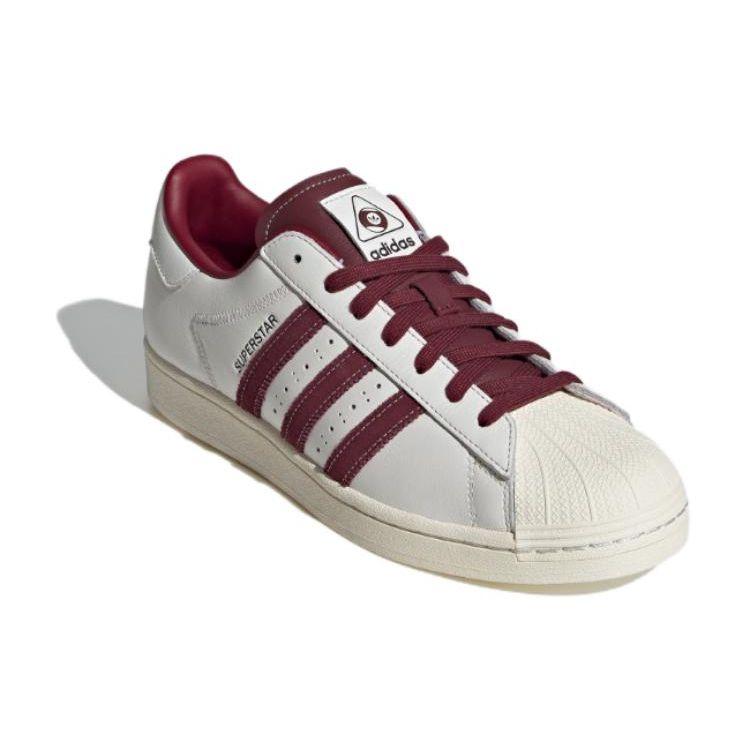 Adidas Originals Superstar Komfortabel Wrap Lavsko Unisex Sneakers Hvit Rød IF1781