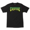 Creature LOGO Skateboard T Shirt BLACK