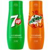 Juego de 2 concentrados SodaStream Mirinda+7UP