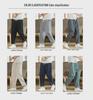 Chinese-Style Men's Loose Linen Pants - Summer Thin, Straight, Wide-Leg Harem Trousers