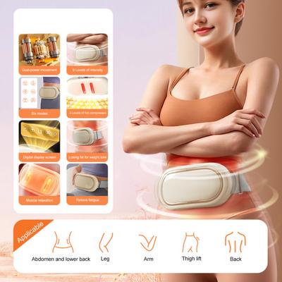 Abdominal Massager Wireless Electric Slimming Belt Adjustable 6 Vibration Massage Modes 9