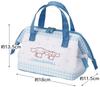 Skater Isolierte Lunchtasche mit Verschluss Kind für Mittagessen Immer mit Sanrio Verschluss, Größe, Kinderboxen, Cinnamoroll, Freunde, KGA0-A