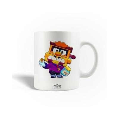 Ceramic Mug - Brawl Stars - Griff Challenge - 30cl - Dishwasher Safe - White