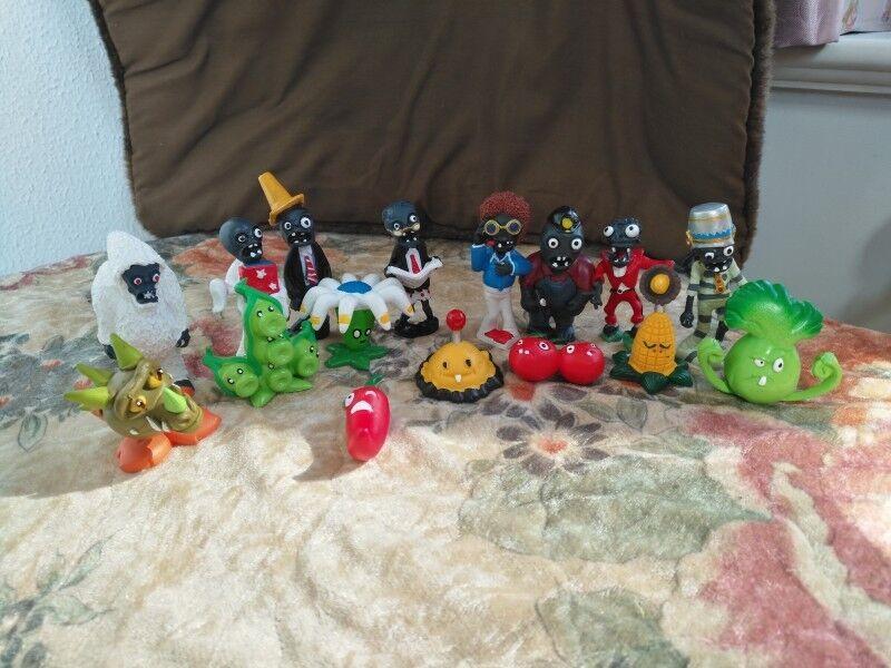 Premium Quality 16pcs Set Of New Plants Vs. Zombies Pvc Anime Action Figures For Kids