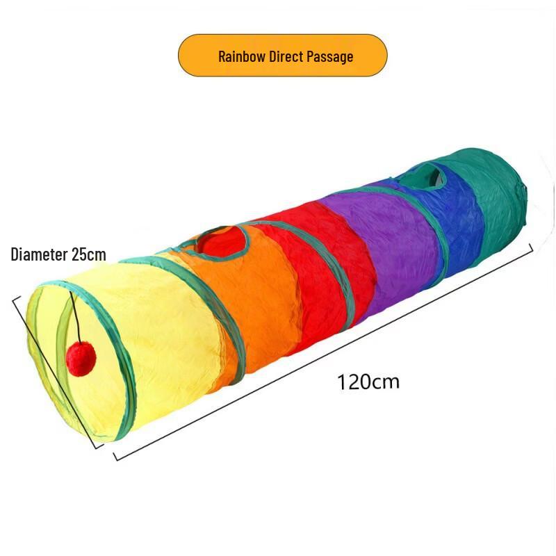OEINGOEING Interactive Cat Tunnel Toy