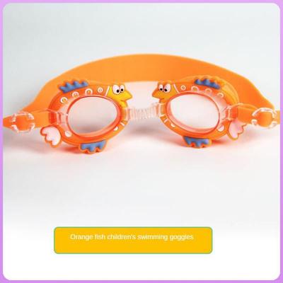 Swimming Goggles For Kid Cartoon Adjustable Anti-fog HD Waterproof Eyewear Water Sport Swim Pool Swim Diving Goggles